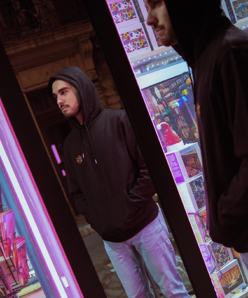 Sweat Capuche - Sumac Dub noir