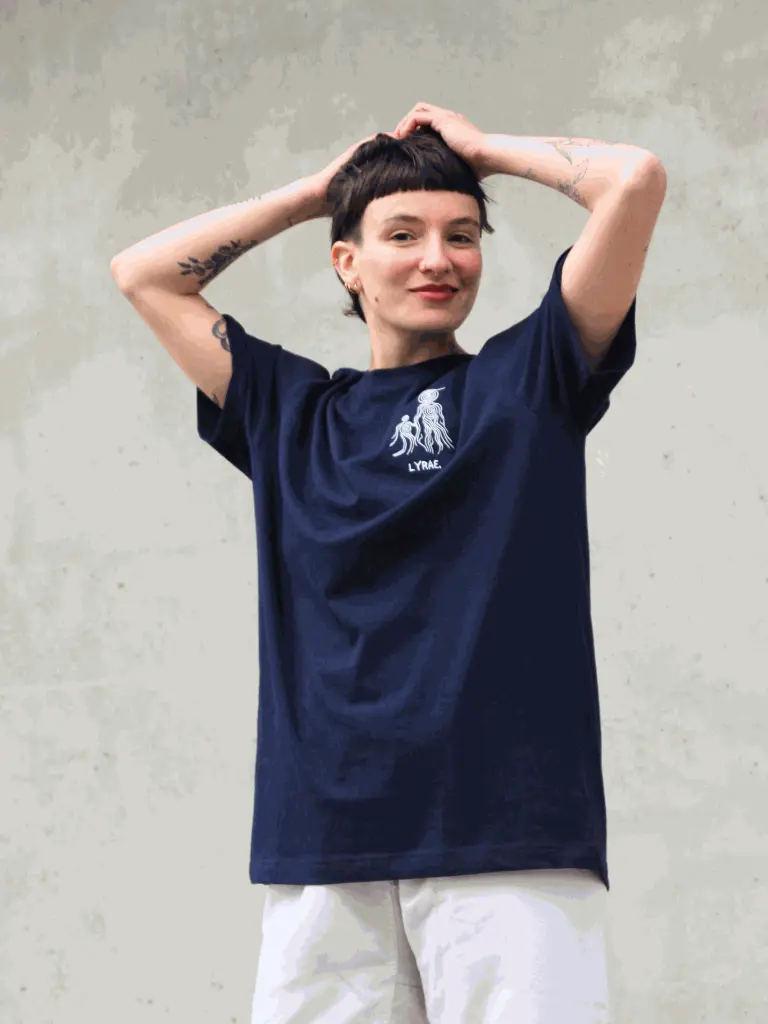 T-Shirt - Lyrae Cover FNavy