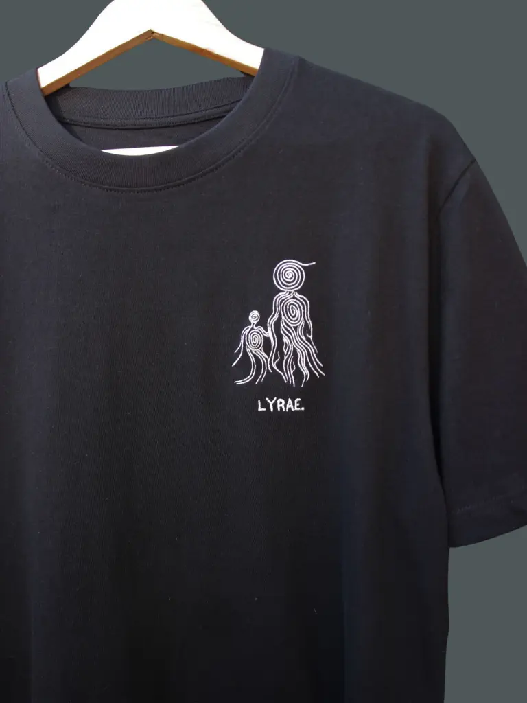 T-Shirt - Lyrae Cover Noir