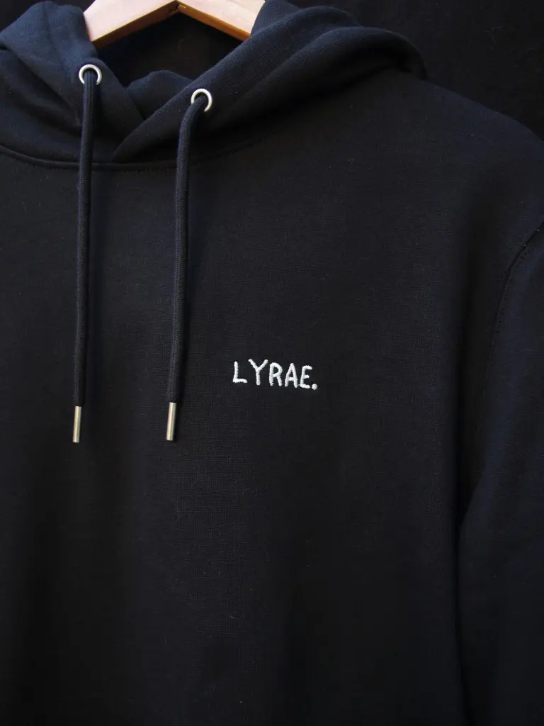 Sweat Capuche - Lyrae noir
